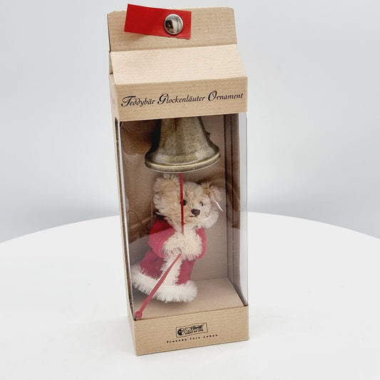 Steiff 037870 Teddybär Glockenläuter Ornament 11 cm limitiert 5000 Jahr 2003