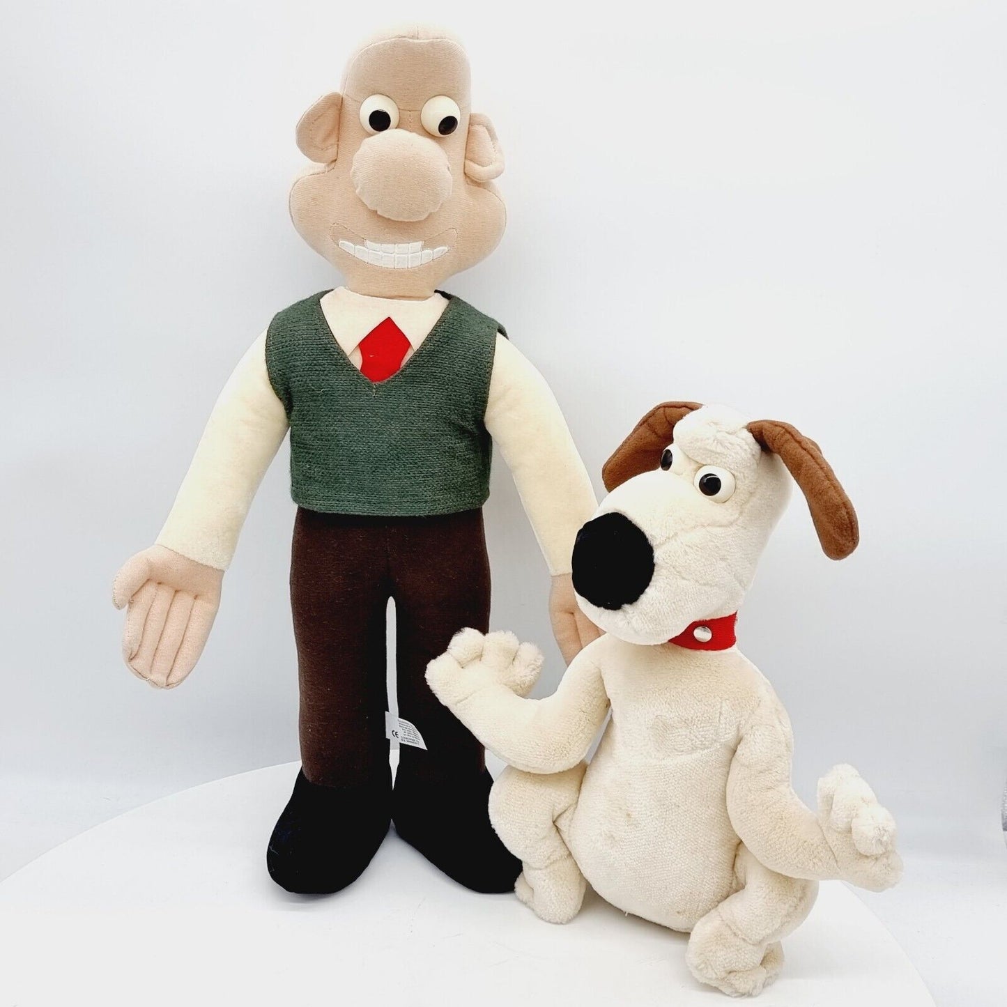 Merrythought Set Wallace and Gromit 54 cm und 32 cm