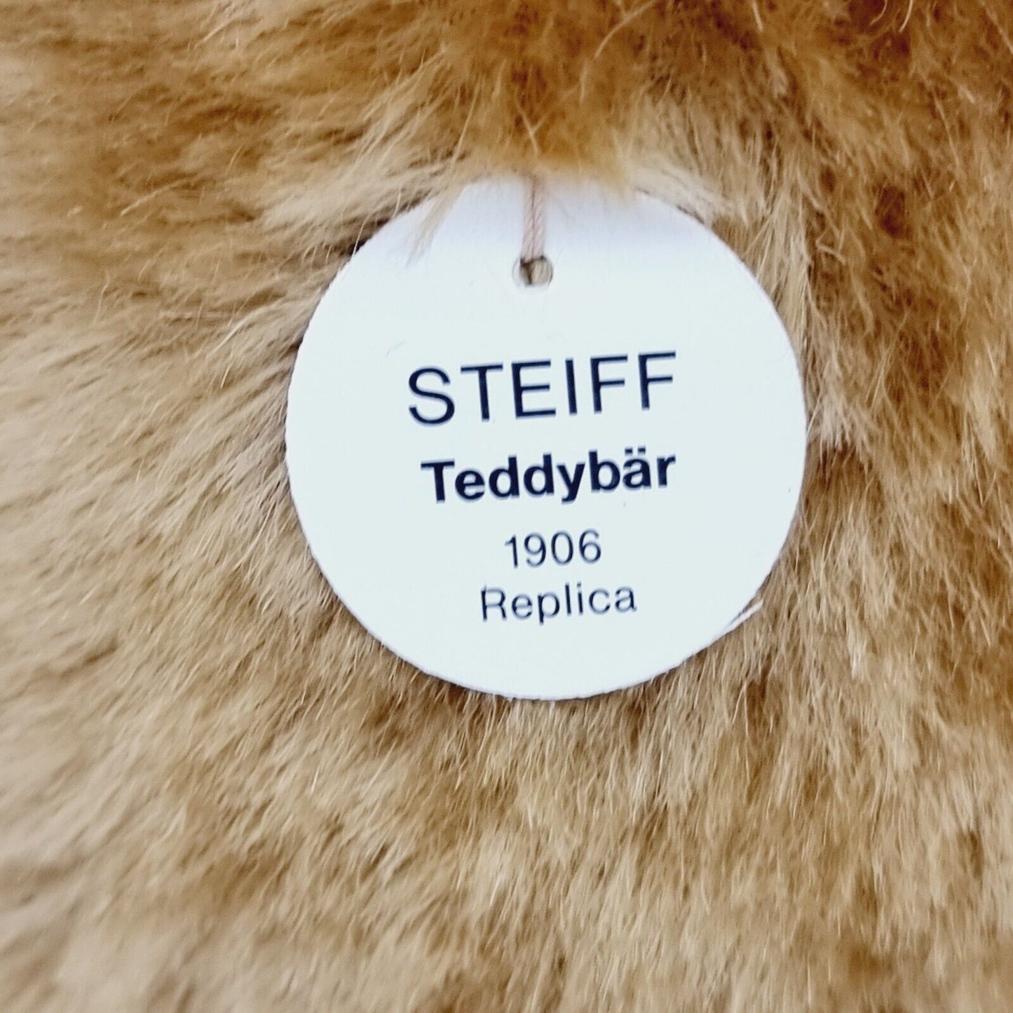 405891 Steiff Teddybär 1906 Replica 1994 43 cm blond limitiert