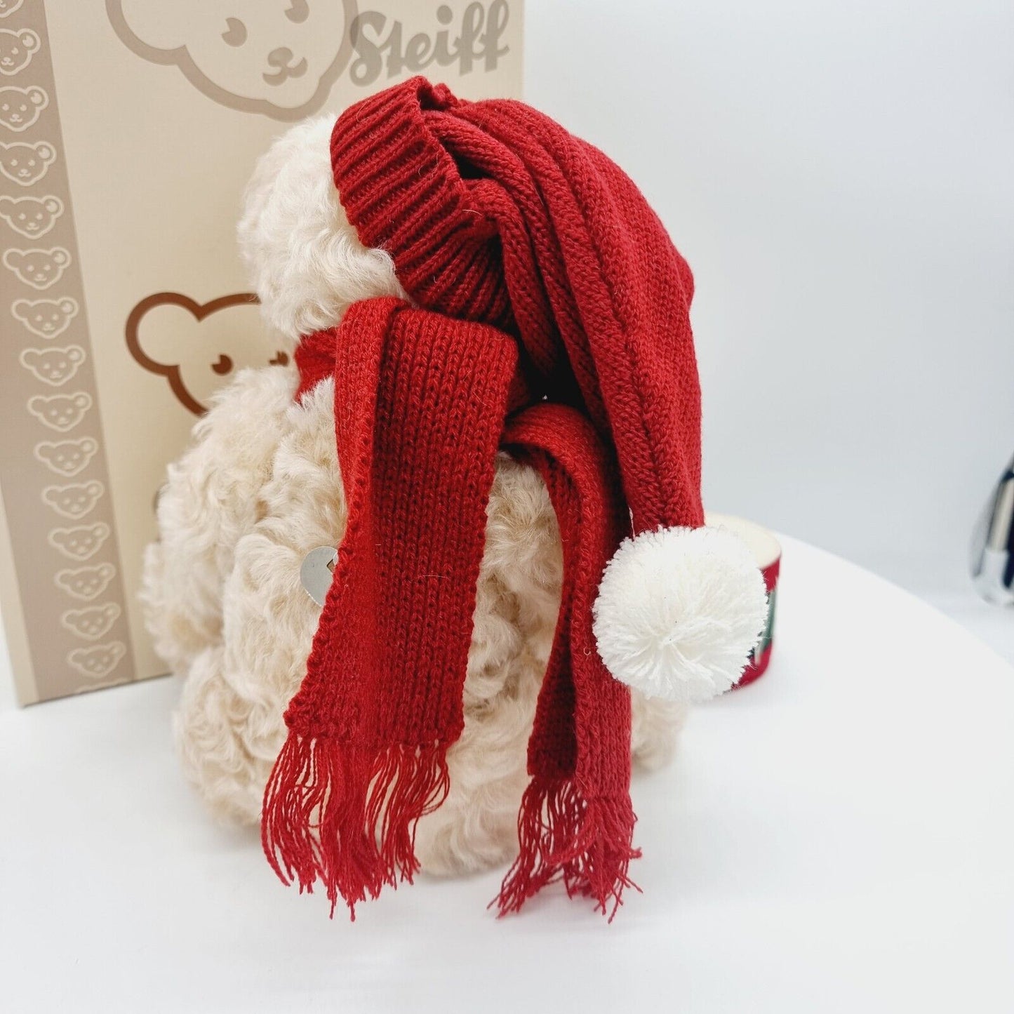 Steiff 037368 Teddybär Trommler limitiert 2007 aus 2007 30cm Mohair