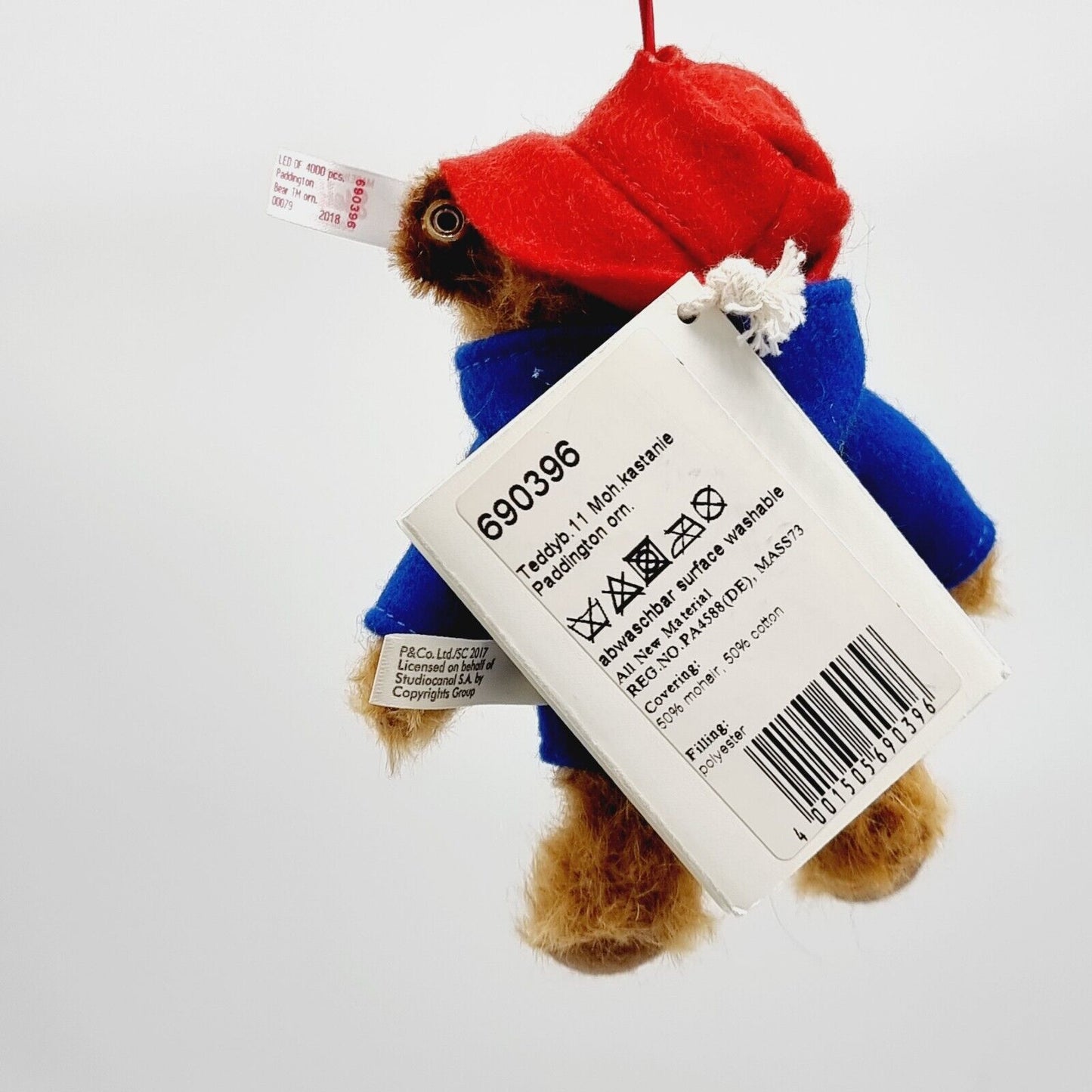 Steiff 690396 Ornament Paddington limitiert 4000 aus 2018