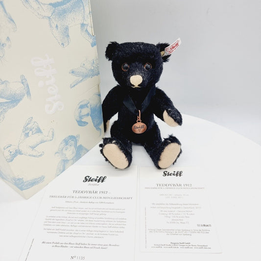 Steiff 421181 Teddybär 1912 Treuebär 25 cm limitierte Auflage 3000 Stück