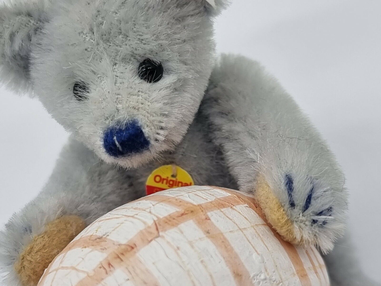 Steiff Ewiger Kalender Teddybär Teddy mit Osterei Bär Monat April limitiert