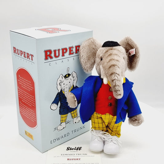 Nr. 60! Steiff 653575 Edward Trunk aus Rupert limitiert 1500 aus 2008 28 cm