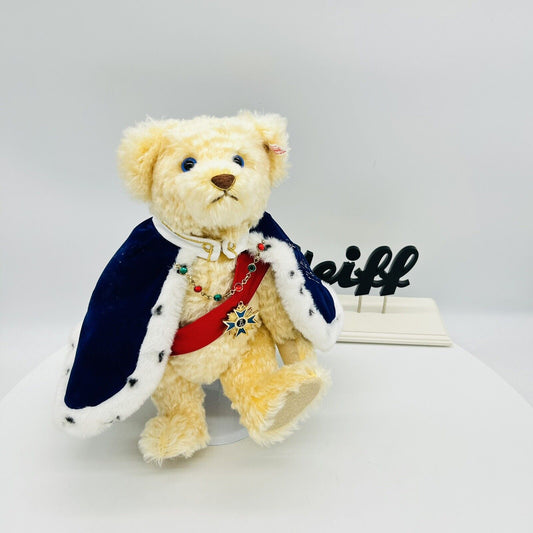 Steiff 657023 Teddybär König Ludwig limitiert 1000 aus 2009 30 cm Mohair