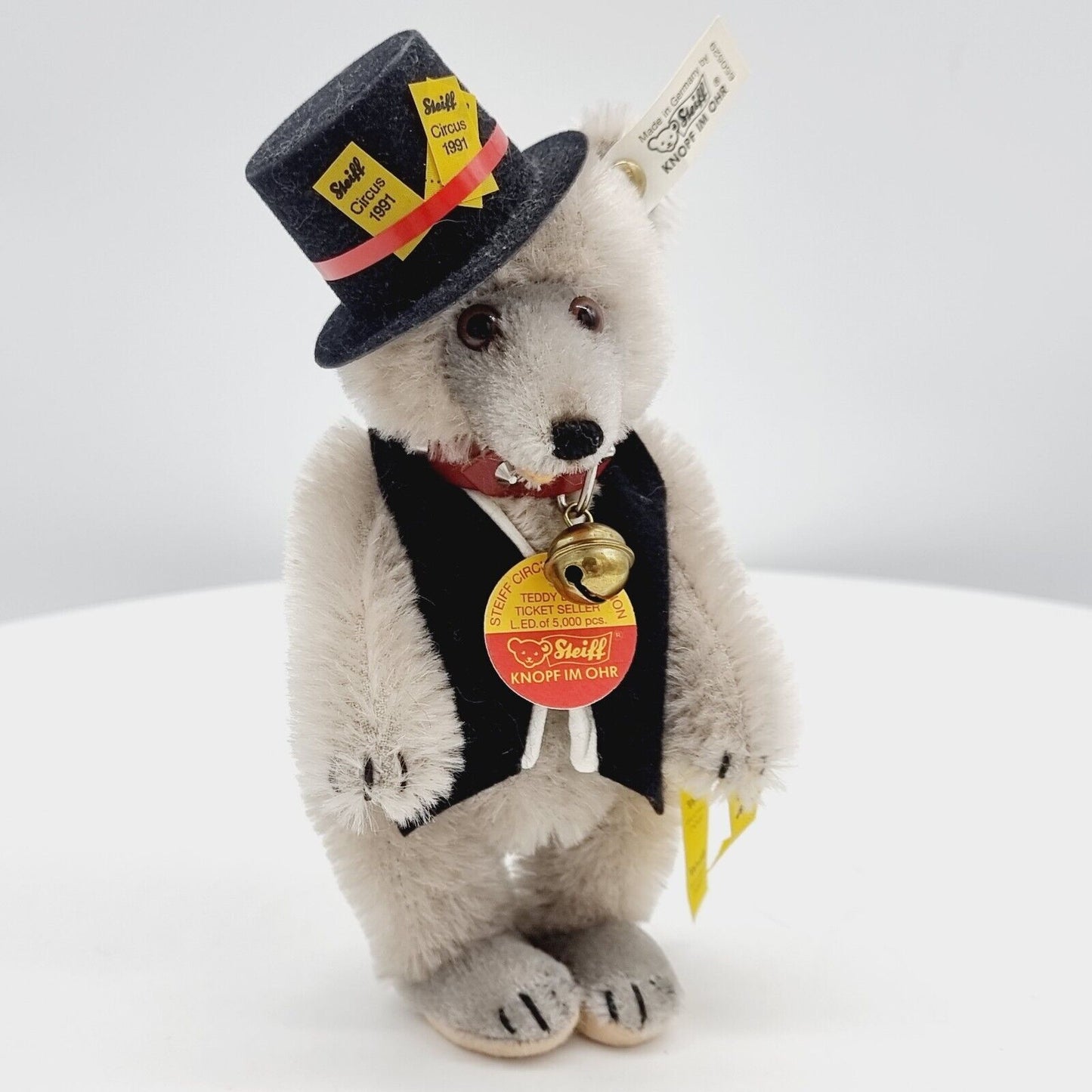 Steiff 650529 Teddy Baby Ticketverkäufer Golden Age the Circus