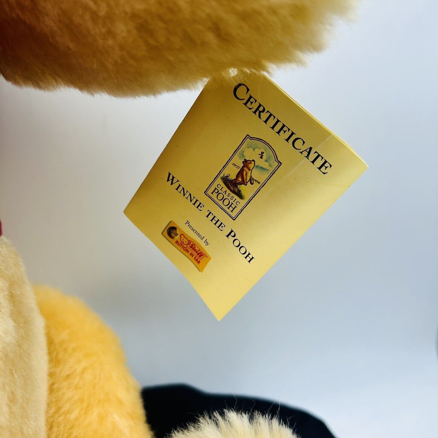 Steiff 680328 Teddybär Winnie Pooh limitiert 1000 aus 2006 80 cm Mohair