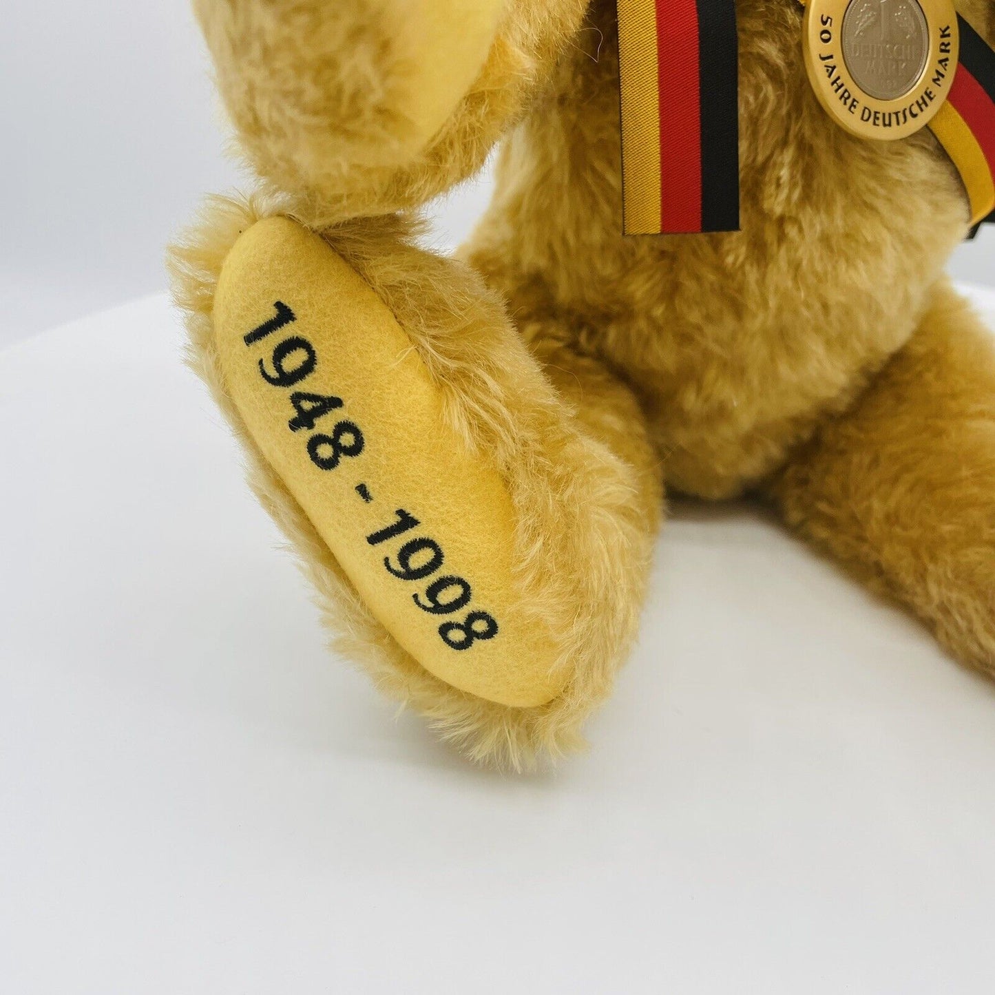 Steiff Teddybär Herbert 655395 limitiert 1500 aus 1999 45cm Mohair