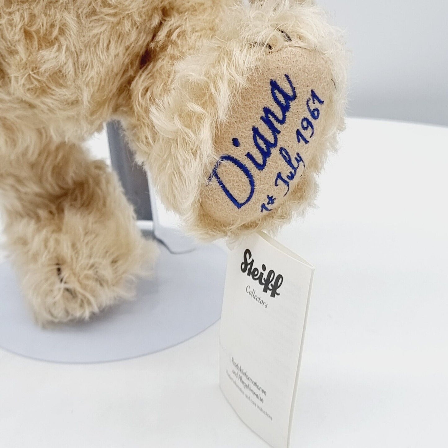 Steiff Danbury Mint 663840 Teddybär Diana limitiert 1961 aus 2011 30cm Mohair
