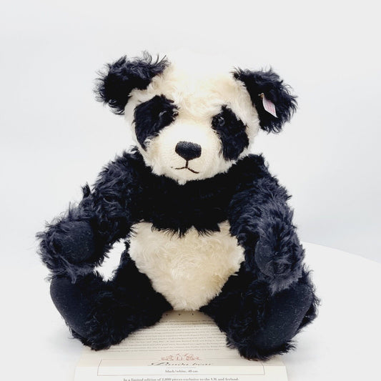 Steiff 661013 Teddybär Panda Bear limitiert 2000 aus 2003 40 cm Mohair