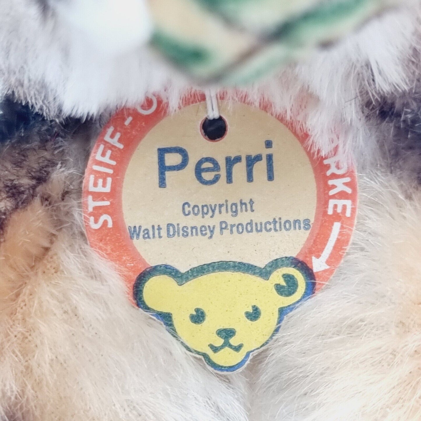 Steiff Perri Eichhörnchen 12 cm Walt Disney Productions Mohair gespitzt