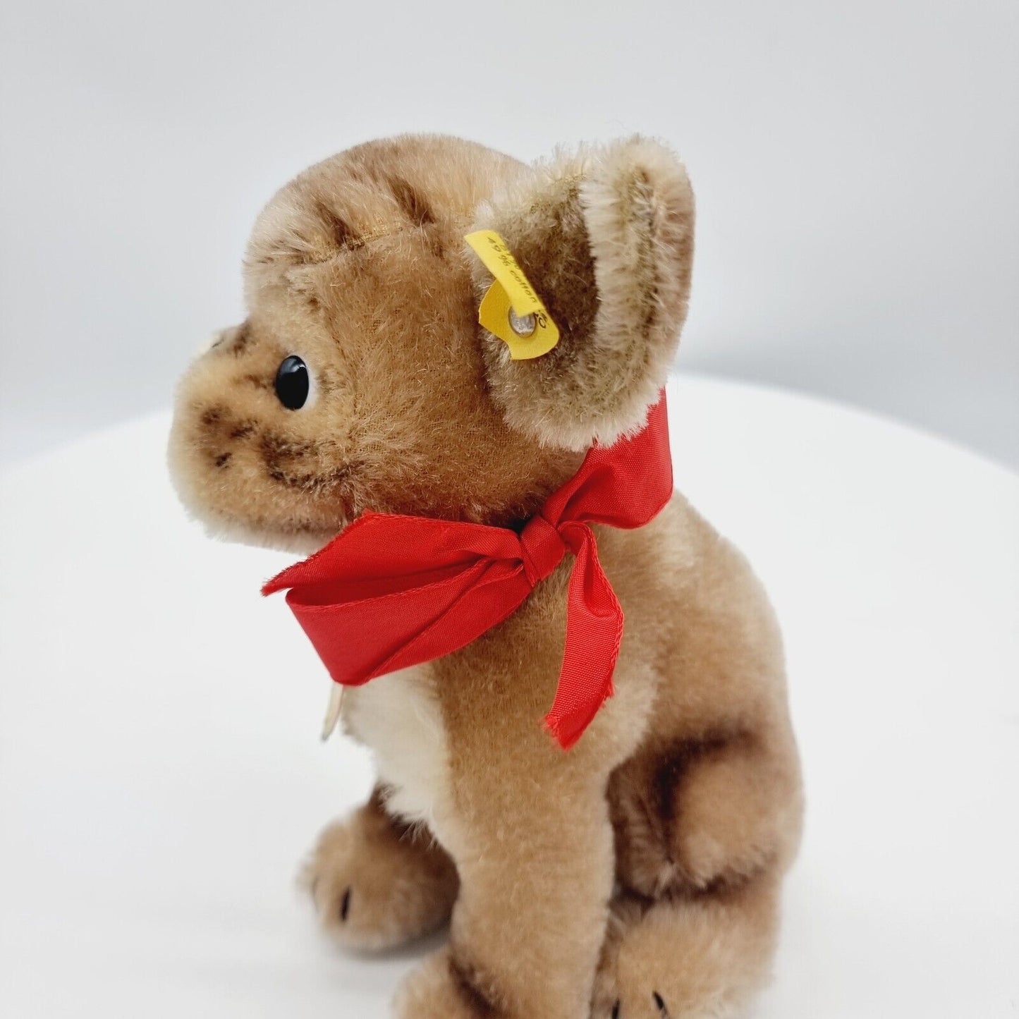 Steiff 4010/22 Mopsy Hund 22 cm 1968 - 1977 sitzend