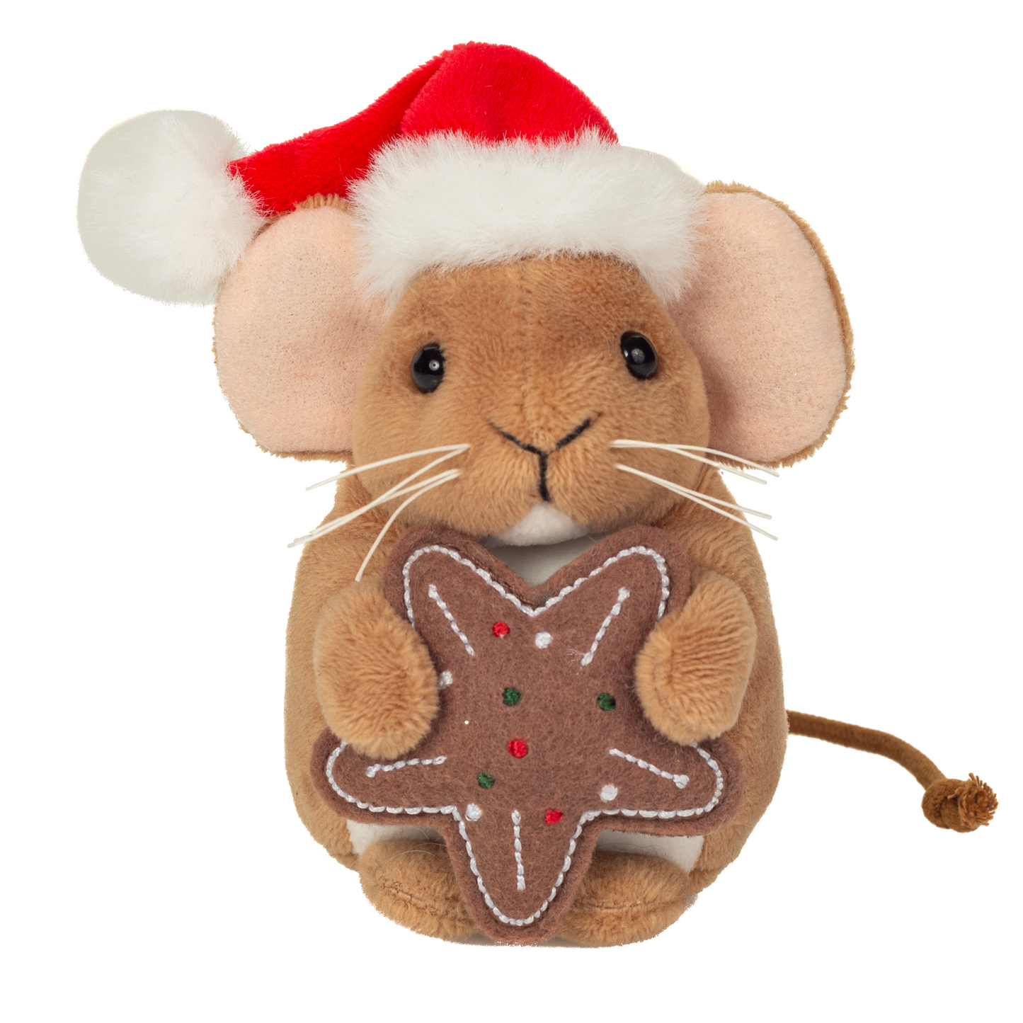 Hermann Teddy Original Weihnachtsmaus mit Keks 11 cm 946151