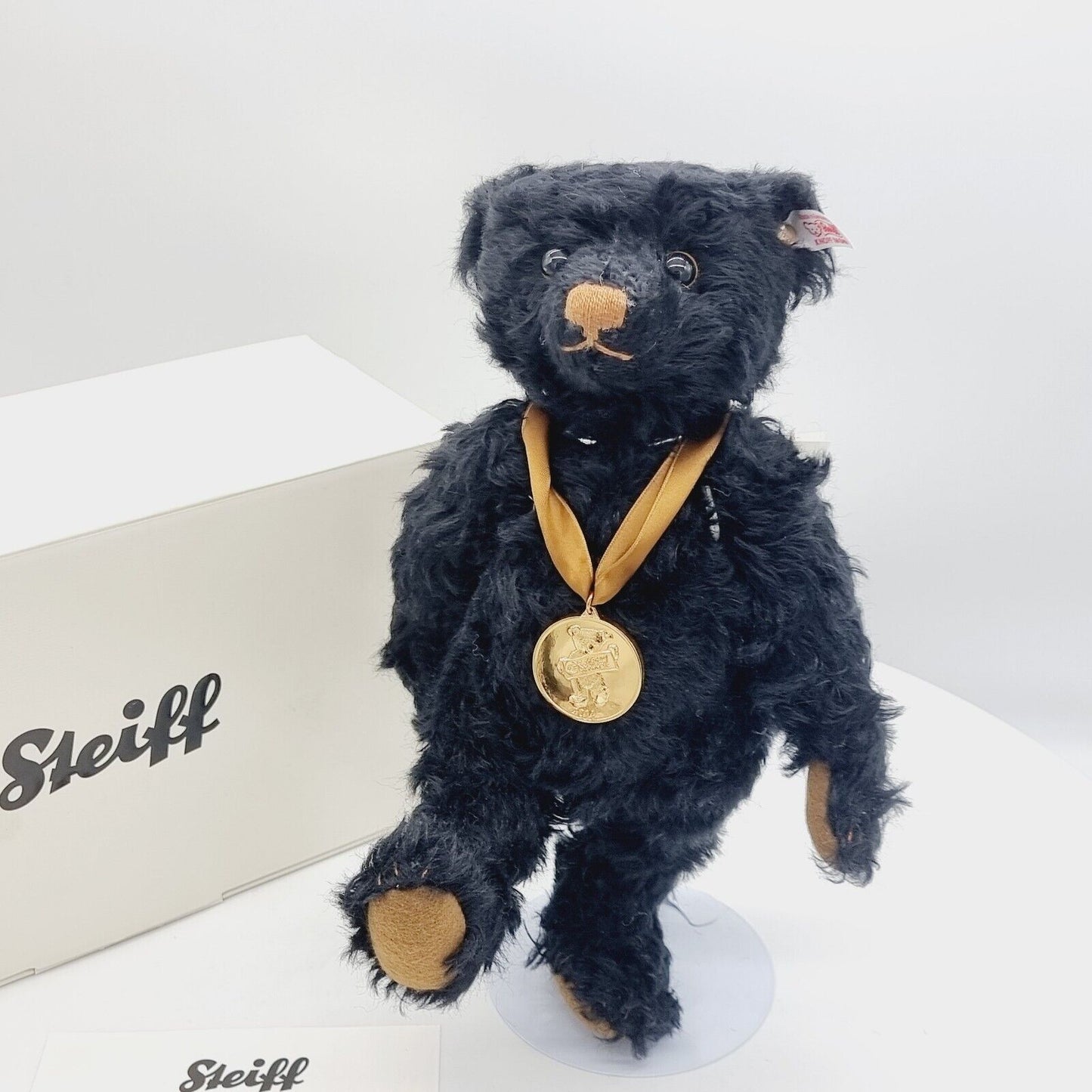 Steiff Danbury Mint 664489 Teddybär Year Bear 2014 limitiert 2014 31cm Mohair