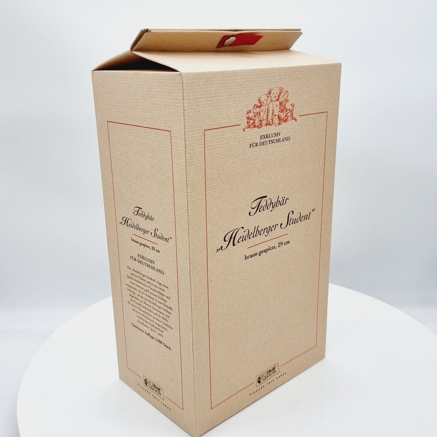 Steiff 671265 Teddybär Heidelberger Student limitiert 2000 aus 2002 Mohair