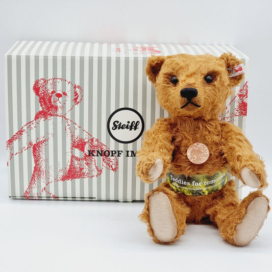 Steiff Teddybär Linus 006104 Teddies for tomorrow 35 cm limitiert 2020 Sammler