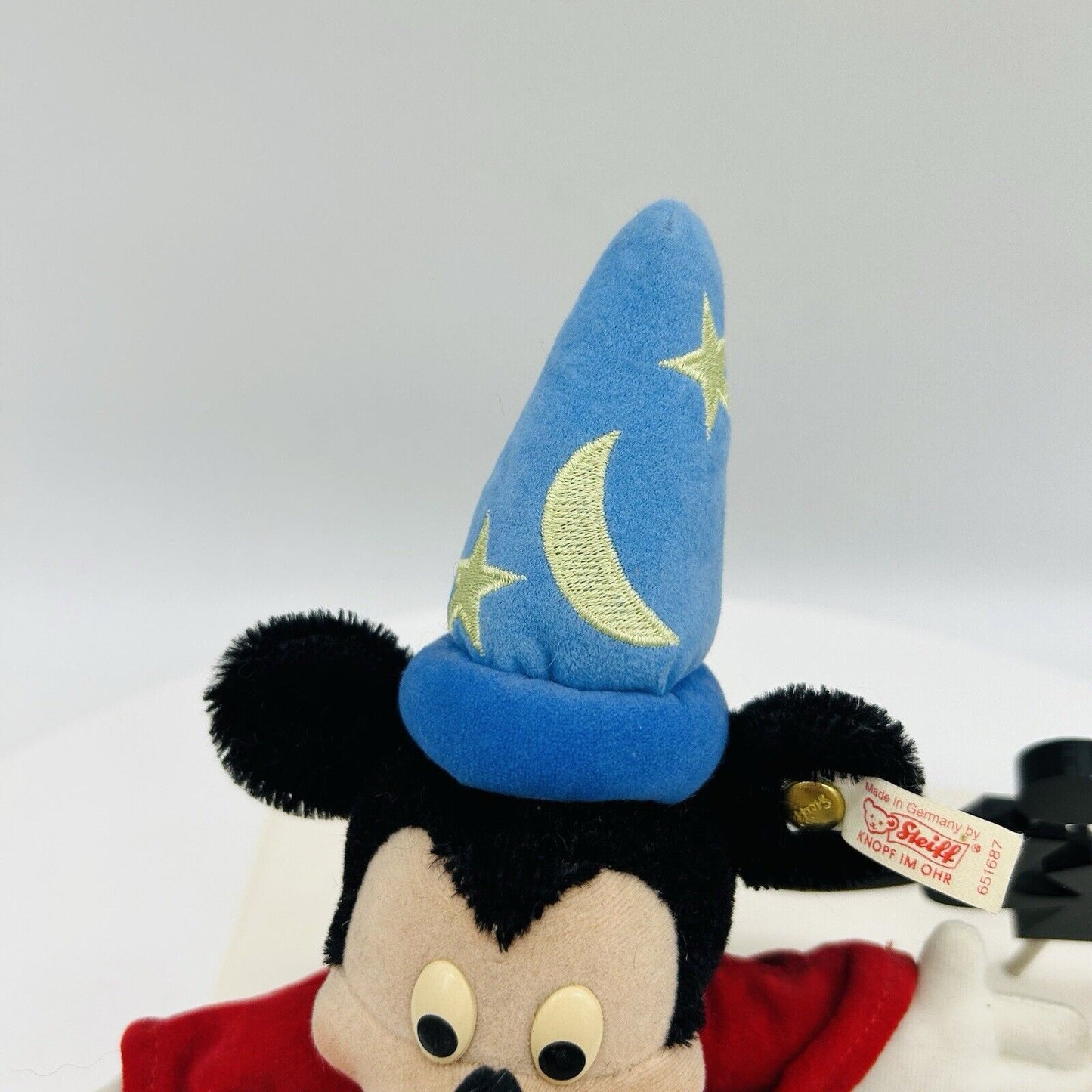 Steiff 651687 Ornament Zauberlehrling Mickey limitiert 2000 aus 1999 16 cm