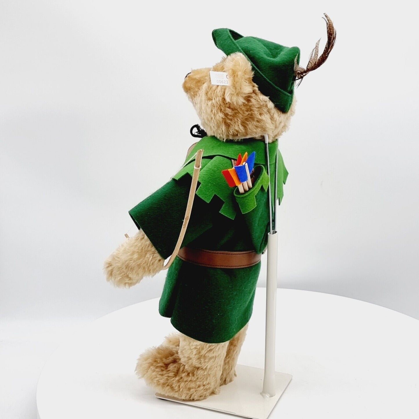 Steiff 655203 Teddybär Robin Hood limitiert 1500 für Karstadt aus 1996 45 cm