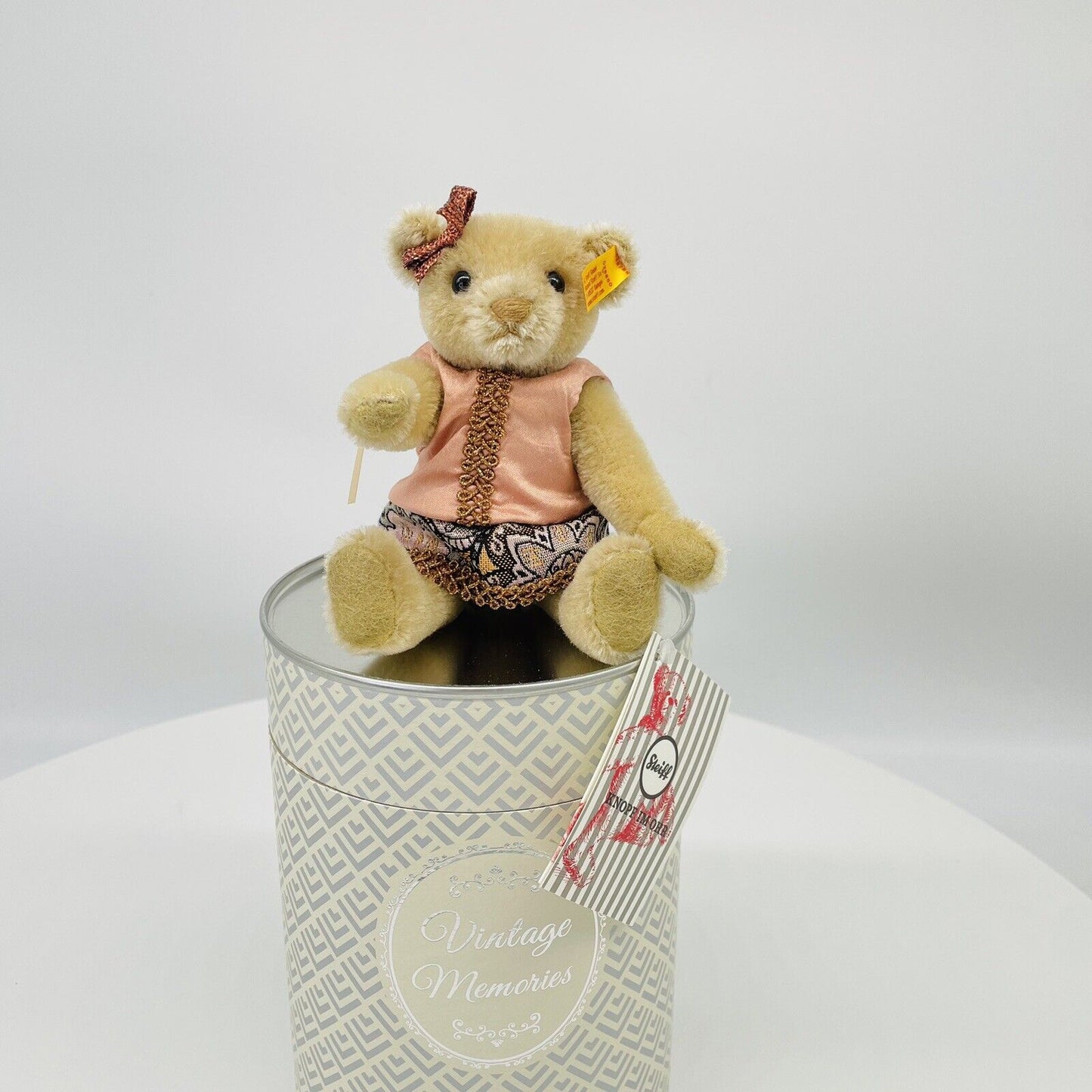 Steiff Vintage Memories Teddybär Tess 026850 16cm Mohair