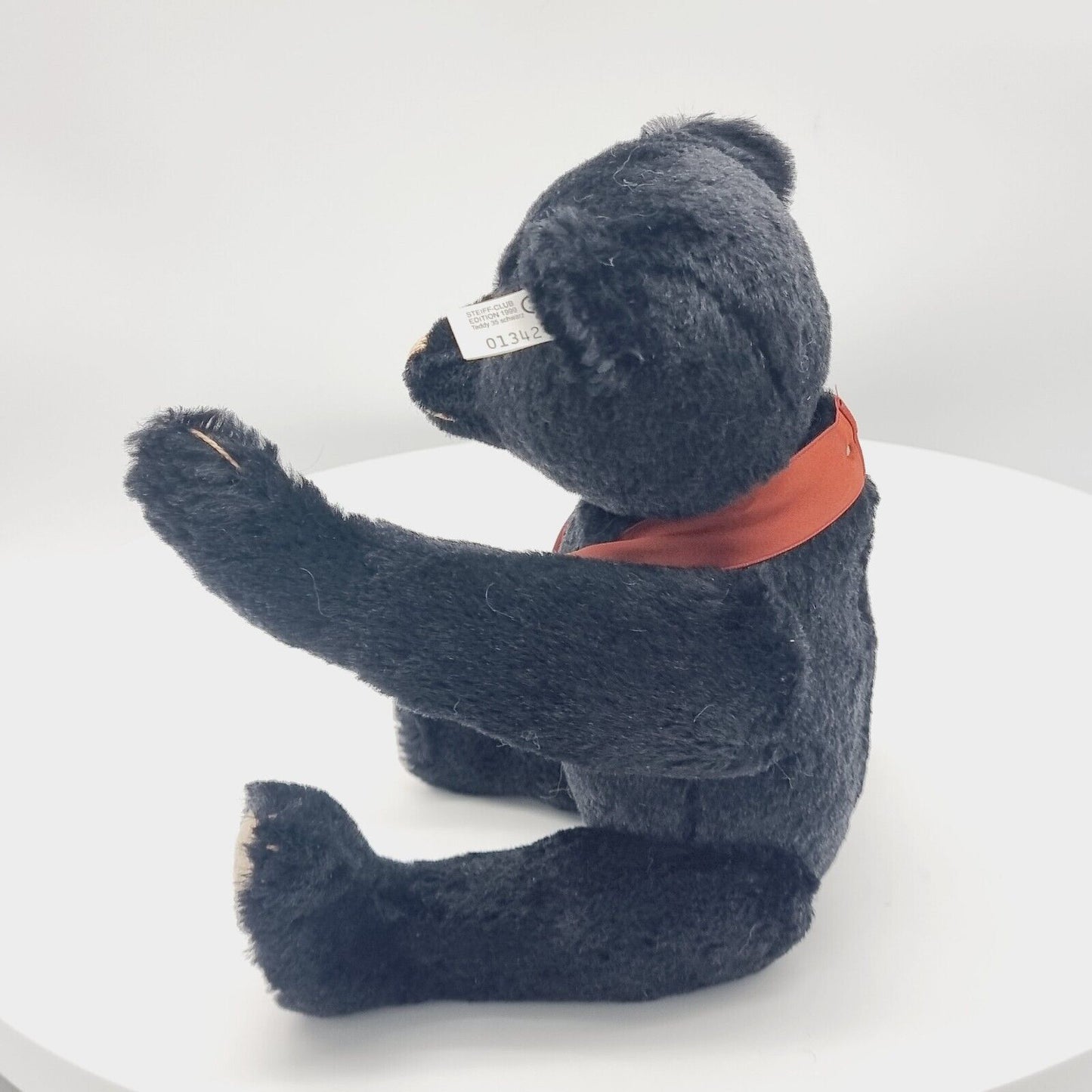 Steiff 420160 Teddybär Club Edition 1999 schwarz 35 cm Mohair