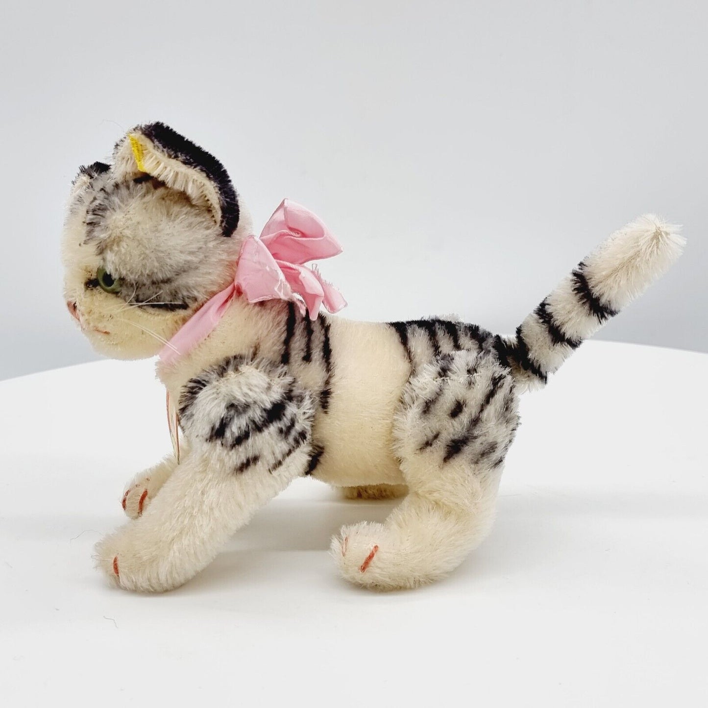 Steiff 5317,00 Kitty Katze 17 cm 1959 - 1967 mit Brustschild Mohairplüsch