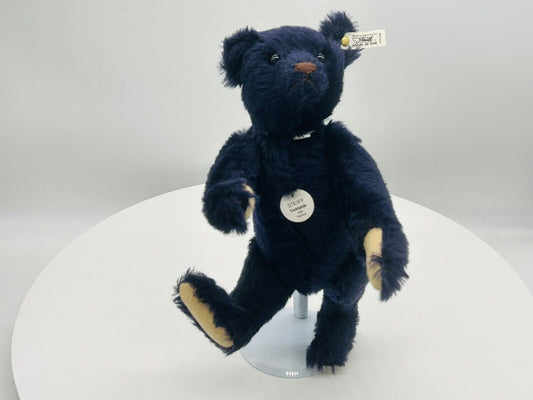 Steiff 406508 Teddybär Replica 1909 dunkelblau limitiert 7000 35cm Mohair