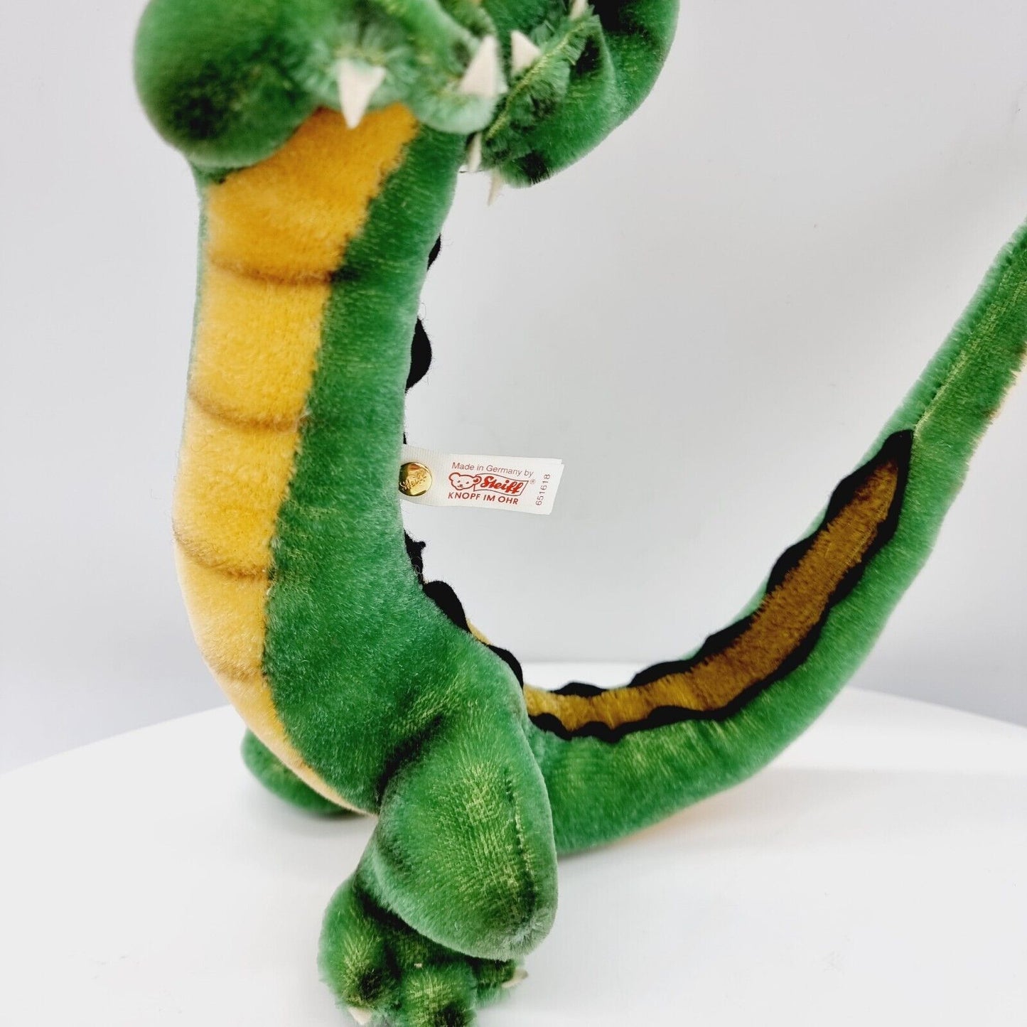 Steiff Disney Fantasia Ben Aligator 651618 limitiert 2000 aus 2000 42cm Mohair