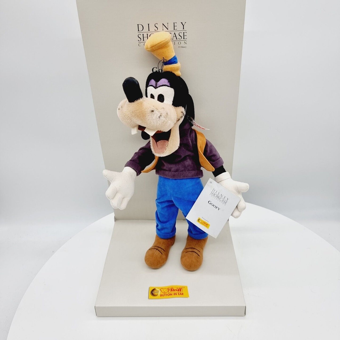 Steiff 680106 Goofy Teddybär Disney 2002 limitiert 2000 Showcase Collection