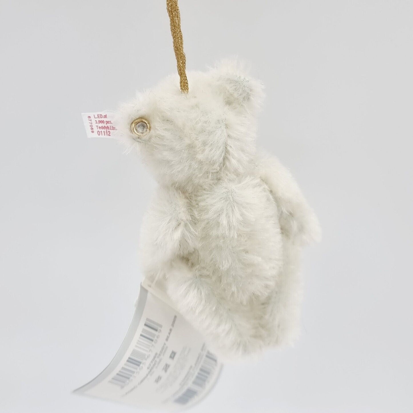 Steiff Lladro Ornament Teddybär 2009 eisgrün 12 cm 677069 Zertifikat OVP Mohair