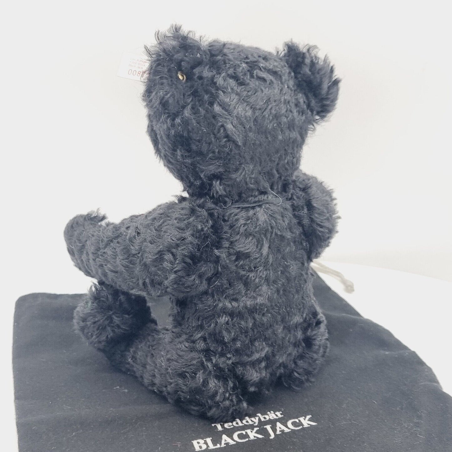 Steiff 660085 Black Jack Teddybär limitiert 1500 aus 2000 32 cm Mohair