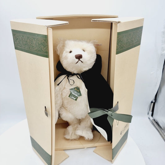 653131 Steiff Musical Bear Edwardian Opera Bear 38 cm limitiert weiß Musikwerk