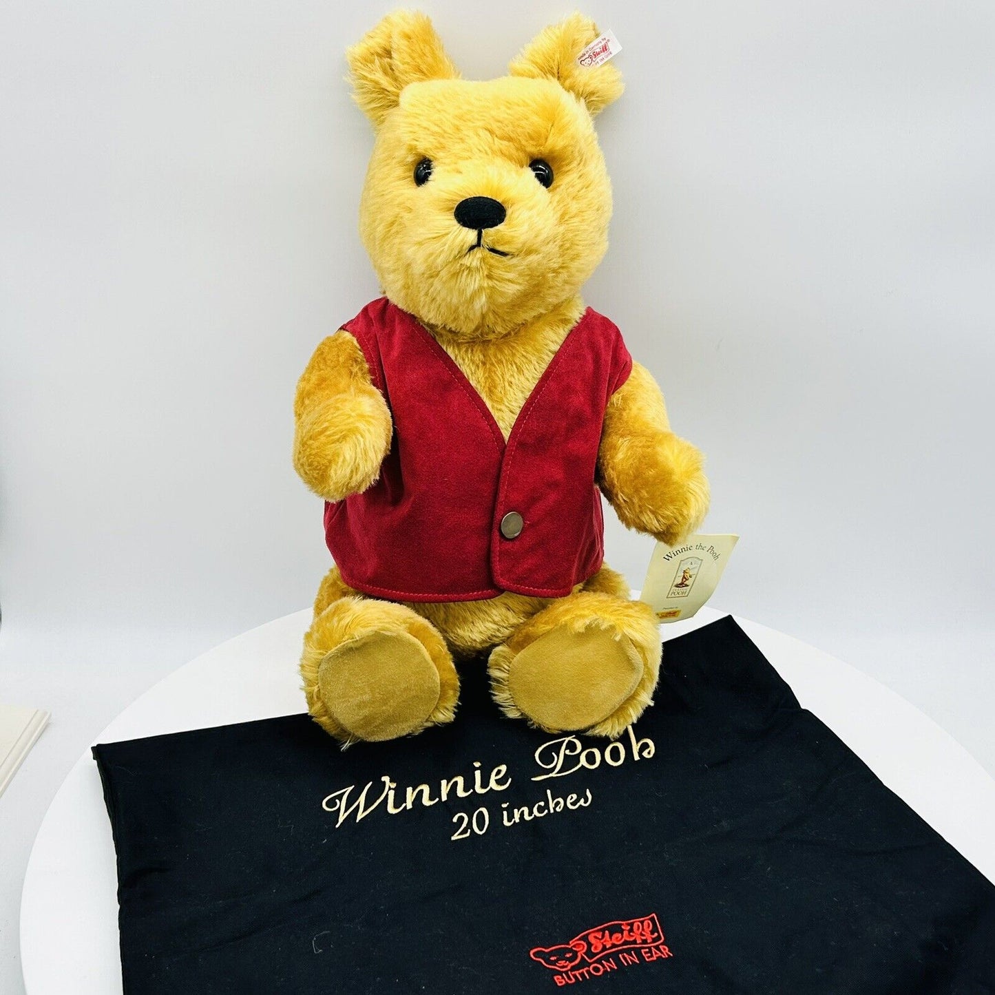 Steiff 680298 Teddybär Winnie the Pooh limitiert 3500 aus 2004 50 cm Mohair