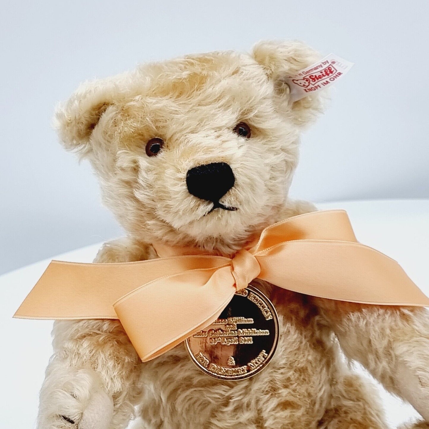 Nr. 16! Steiff 662713 Teddybär Royal Wedding Bear William & Catherine 25 cm