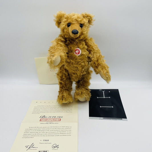 Steiff Replica Teddybär 28 PB 1904 404115 limitiert 7000 Mohair