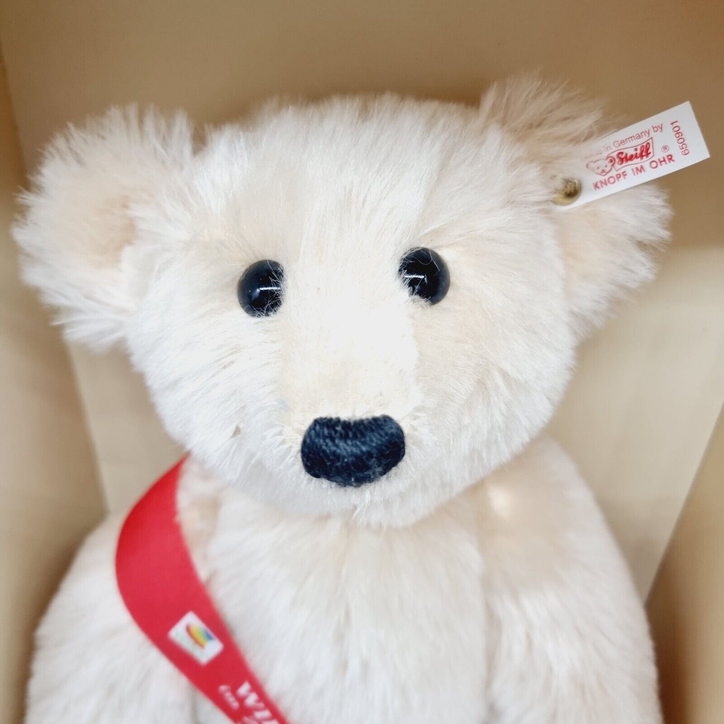 Steiff 650901 Teddybär  Vedes limitiert 6000 aus 1994 42 cm Mohair