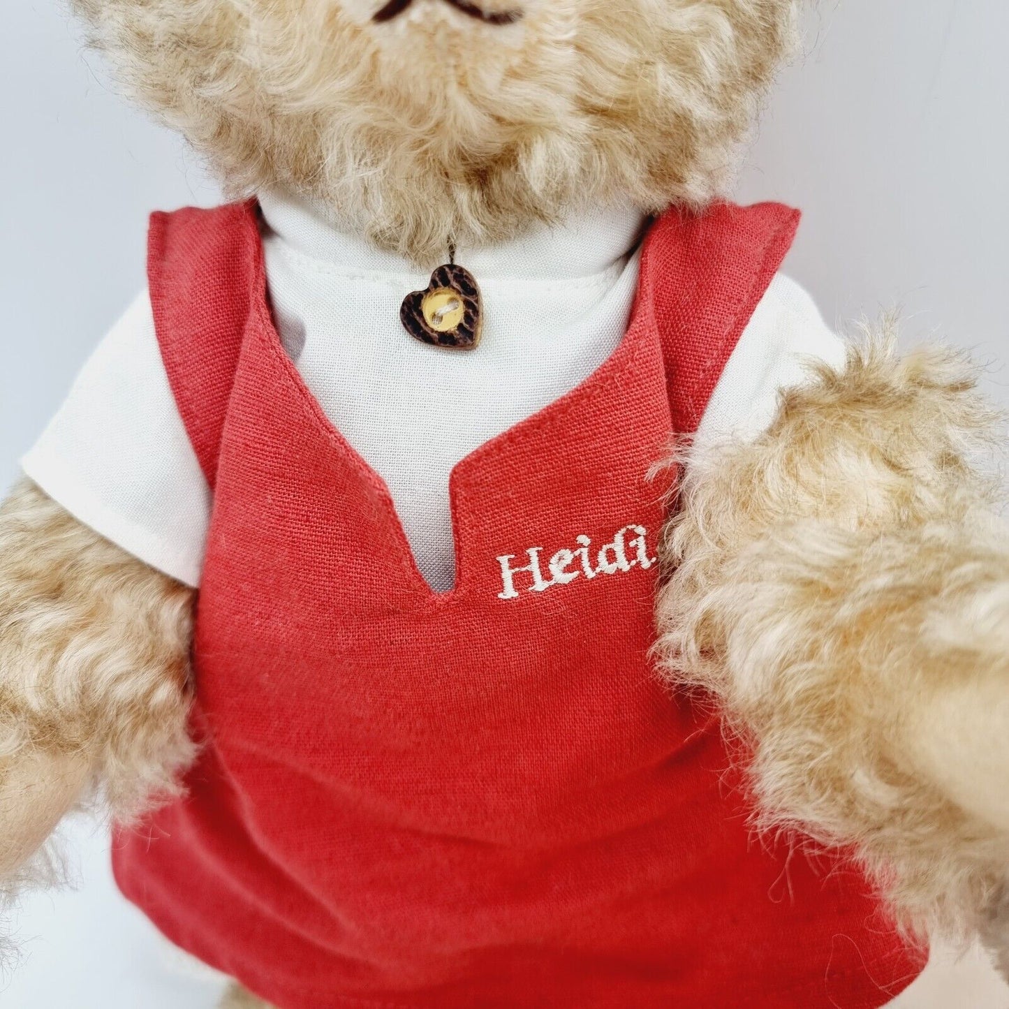 Steiff 660788 Teddybär Heidi mit Zicklein limitiert 1500 aus 2002 28 cm