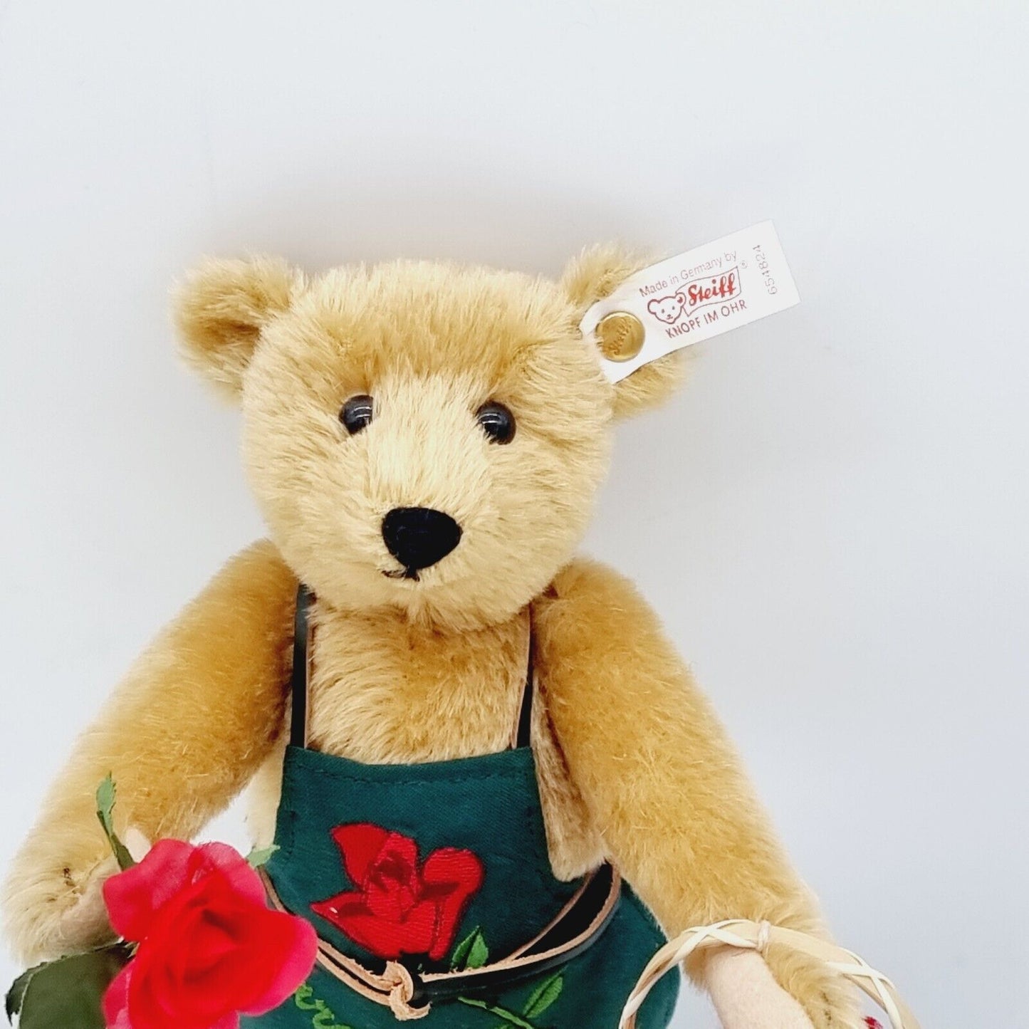 Steiff 654824 Teddybär Gärtner The Gardening Bear limitiert 4000 21 cm Mohair