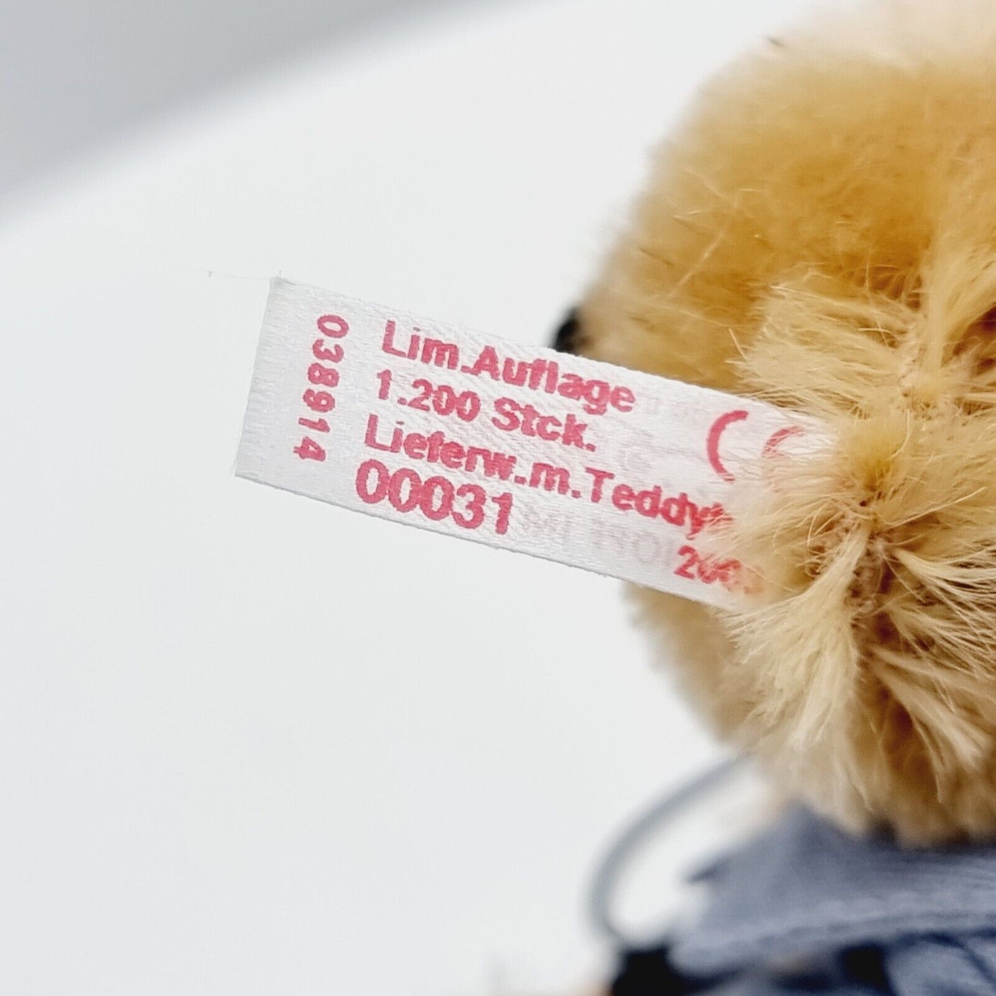 Nr. 31! Steiff 038914 Lieferwagen mit Teddybären limitiert 1200 aus 2003 12 cm