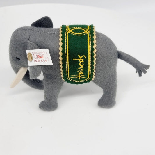 Steiff 653155 Elefant exklusiv für Harrods limitiert 2000 Jahr 1995