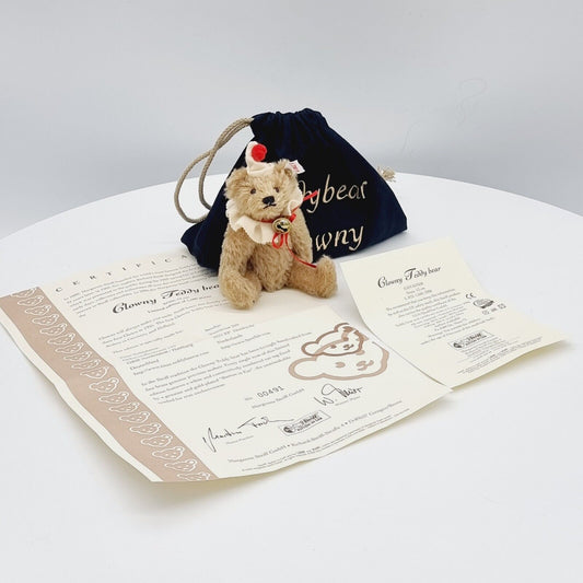 Steiff Teddybär Clowny 657658 limitiert 1500 aus 2006 13cm