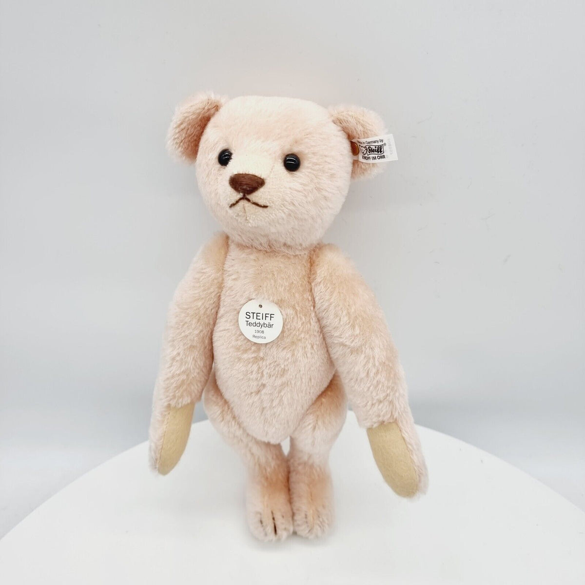 Steiff 408557 Teddybär rose Replica 1908 limitiert 3000 aus 2007 35 cm
