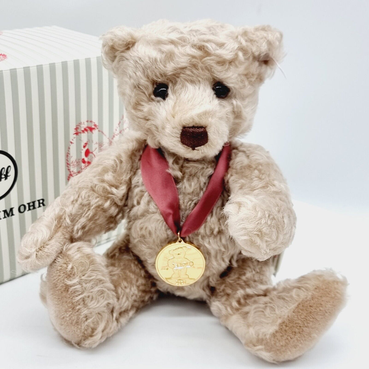 Steiff Danbury Mint 690952 Teddybär Year Bear 2020 limitiert 2020 31 cm Mohair