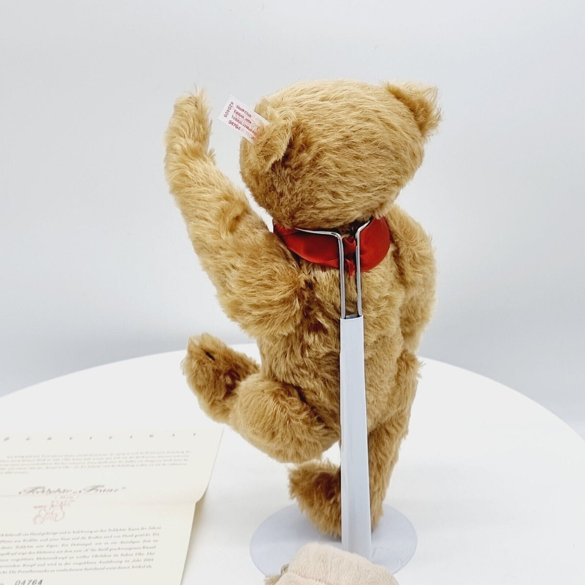 Steiff 420405 Teddybär Franz mit Holzsiegel 32 cm Mohair limitiert 1500
