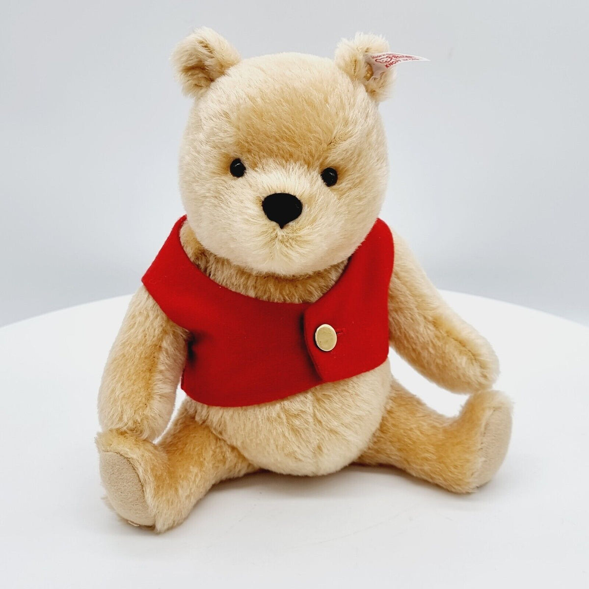 Steiff 664558 Danbury Mint Teddybär Winnie the Pooh mit Honigtopf limitiert 5000