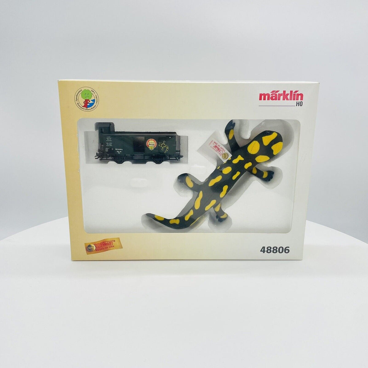 Steiff Salamander 488061 für Märklin limitiert aus 1995