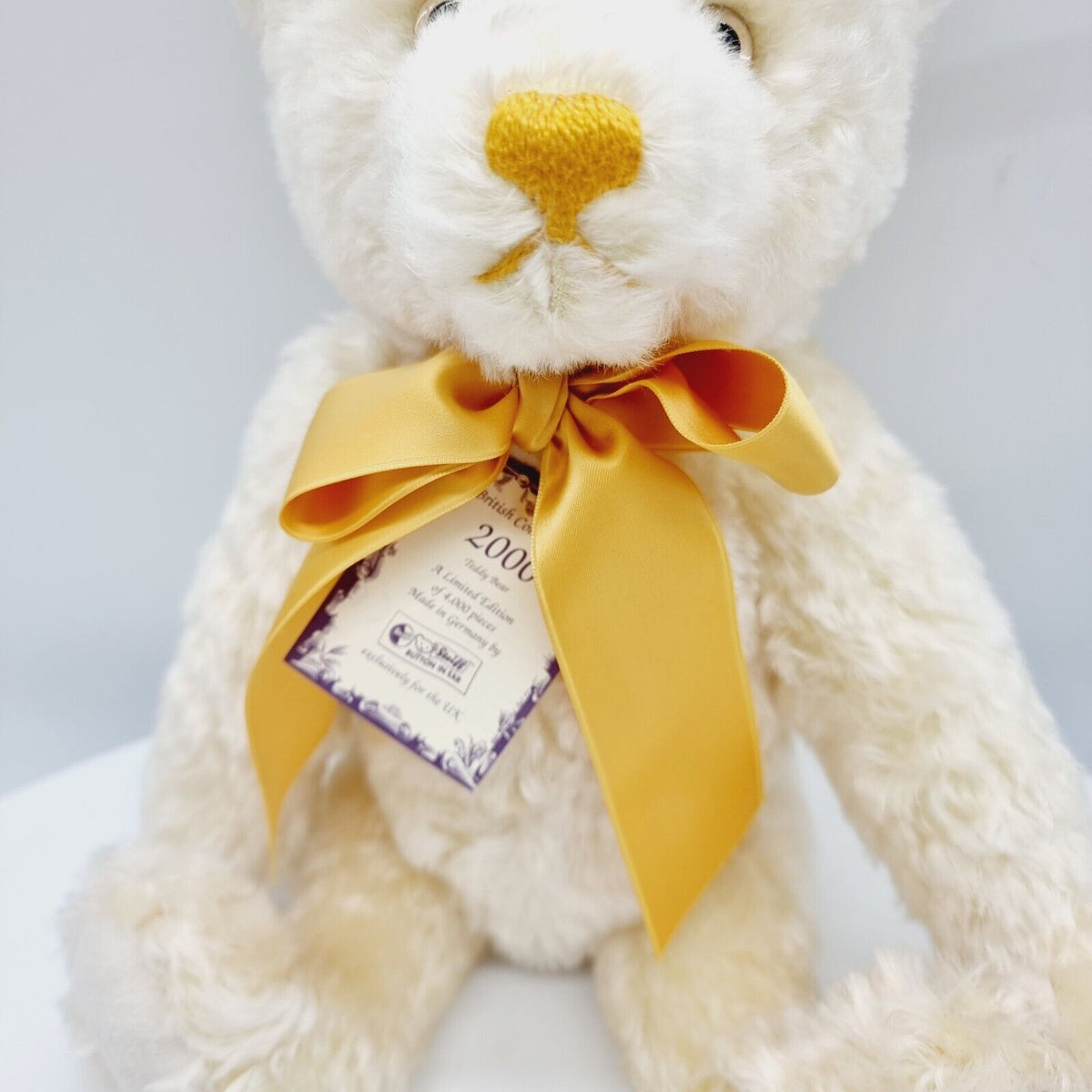 Steiff 654763 Teddybär British Collectors 35 cm Jahr 2000 limitiert 4000