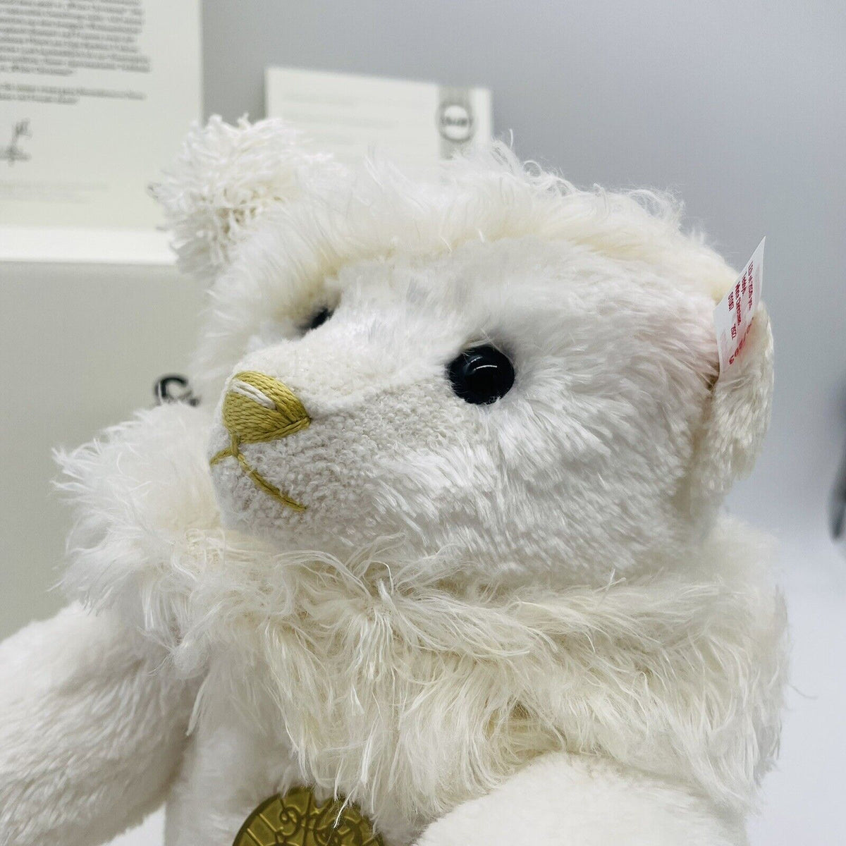 Steiff Teddies for tomorrow White Christmas Teddybär 007293 30cm limitiert 2020