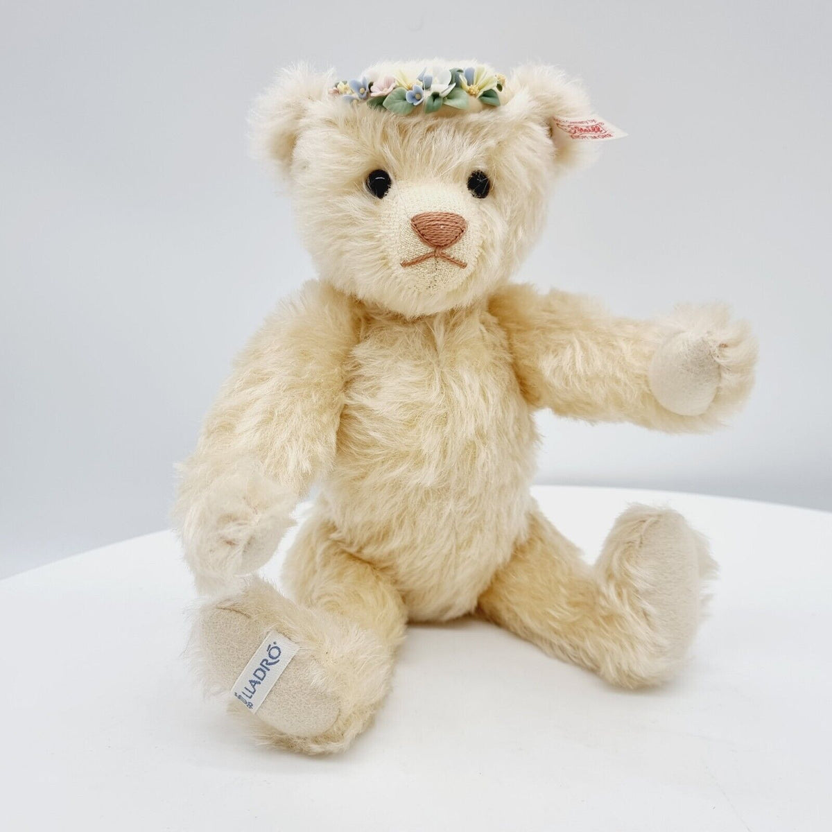 Steiff 677038 Lladro Teddybär Frühling limitiert 2000 aus 2009 28 cm Mohair