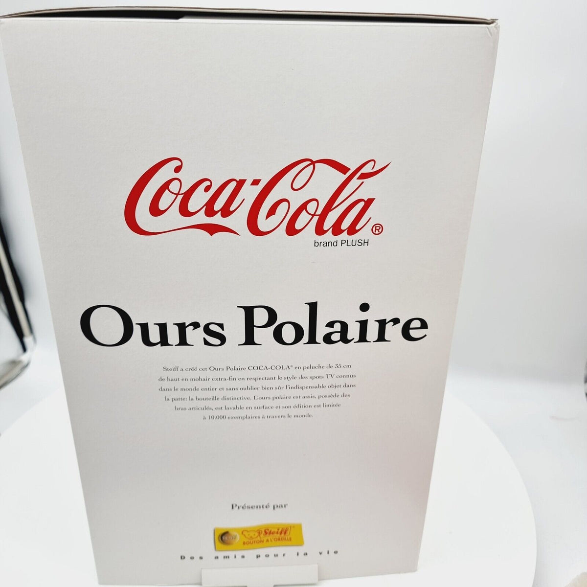 Steiff 670336 Eisbär Coca Cola 35 cm Polarbär 1999
