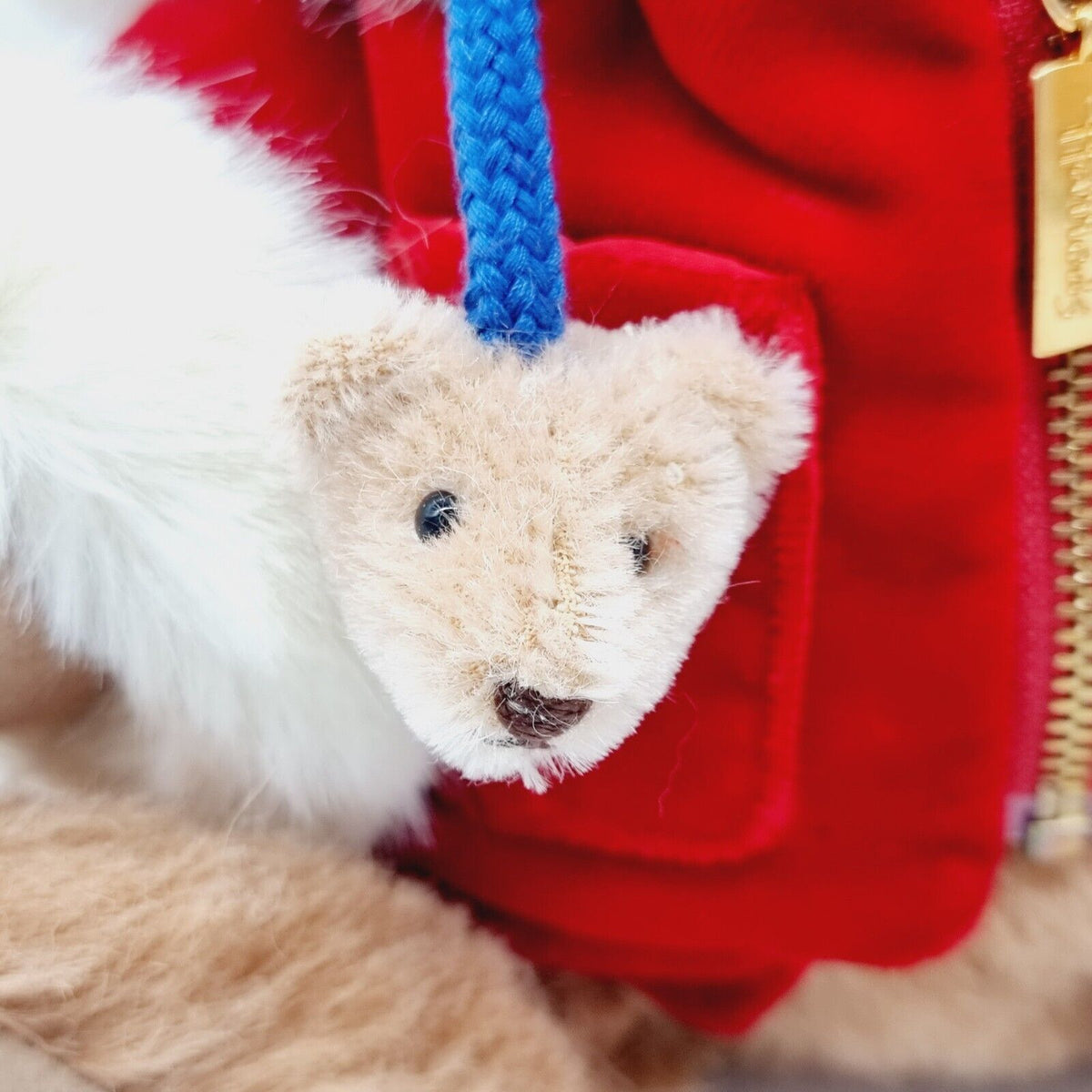 Steiff 662751 Teddybär Benjamin für Harrods limitiert 1500 aus 2007 35 cm Alpaca